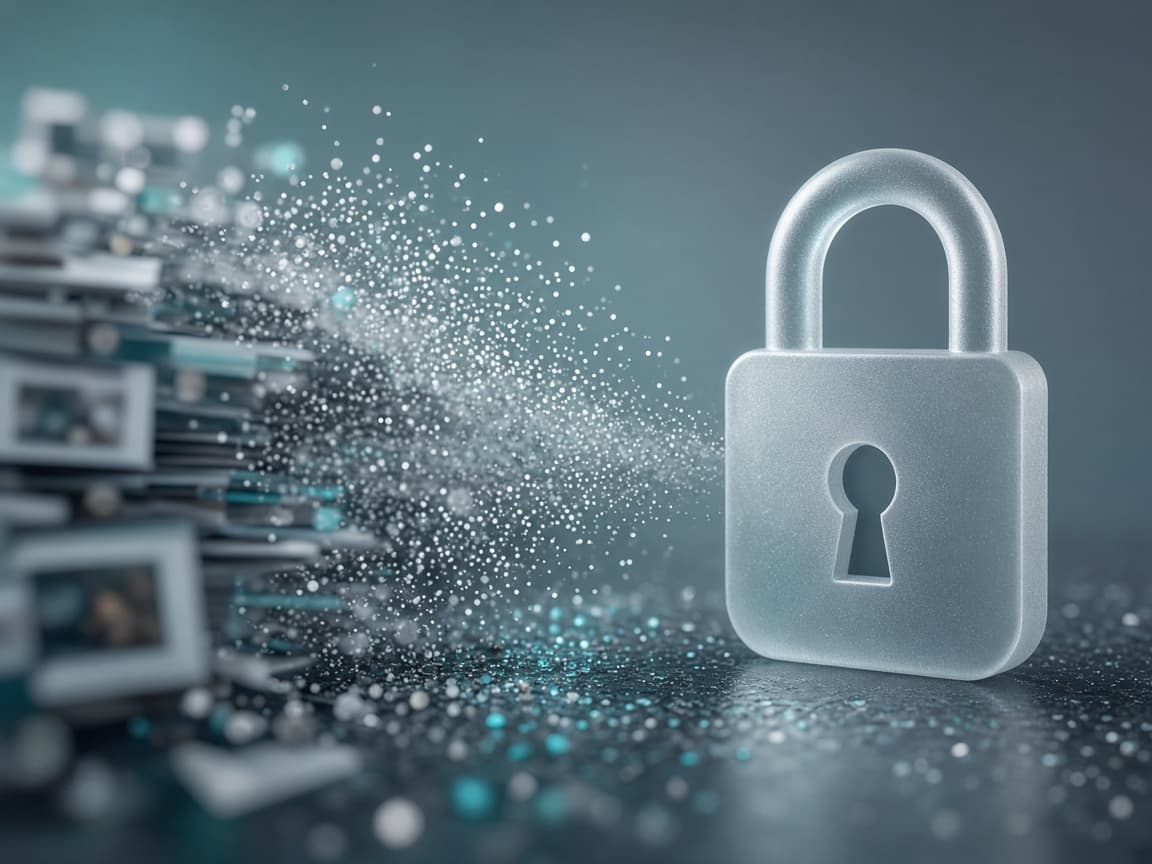 Privacy-focused visual for verification workflow